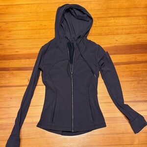 Navy Lululemon Hooded Zip-Up Jacket